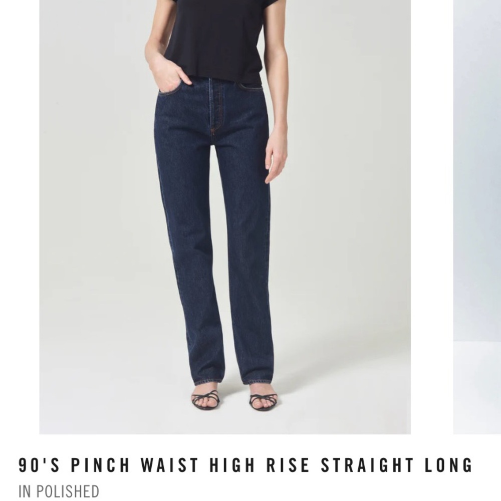 Agolde Pinch Waist 90s jeans